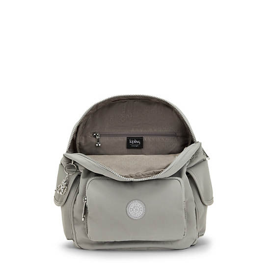 Kipling City Pack Small Klassiska Ryggsäck Grå | SE 1716BE